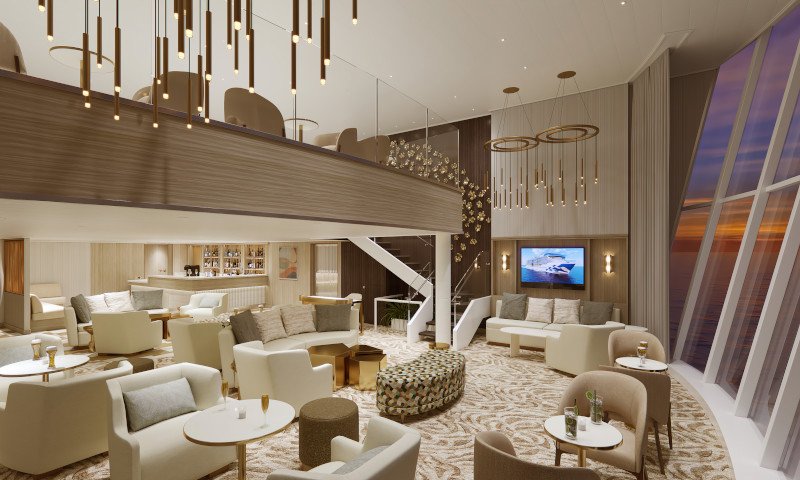 Sun Princess Signature Lounge Render